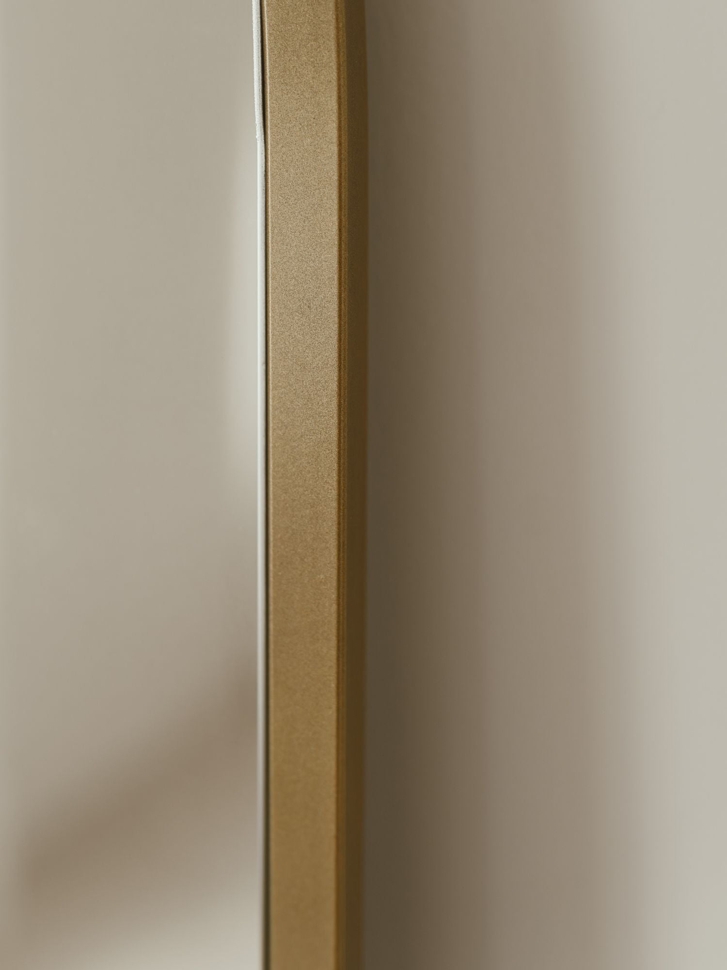 Duże Lustro Podłogowe Owalne 180x70 Złote