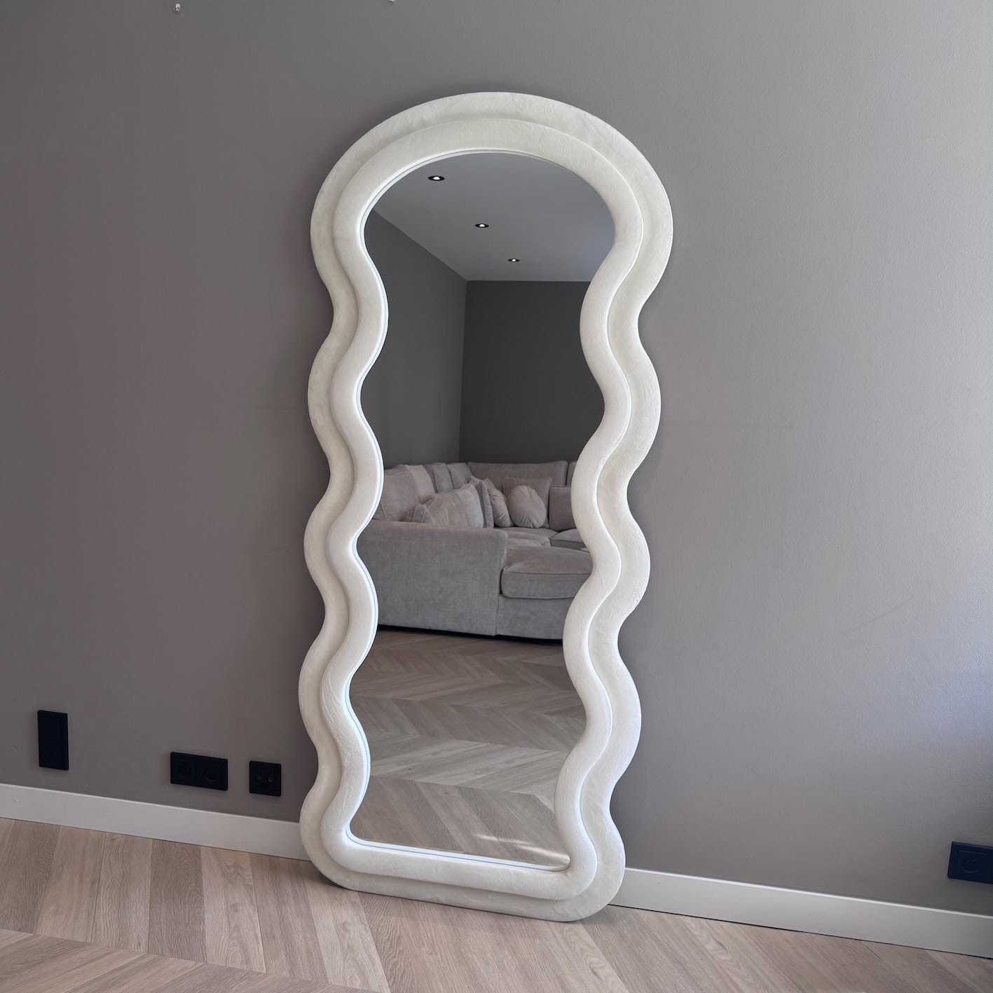 Lustro Faliste Off White