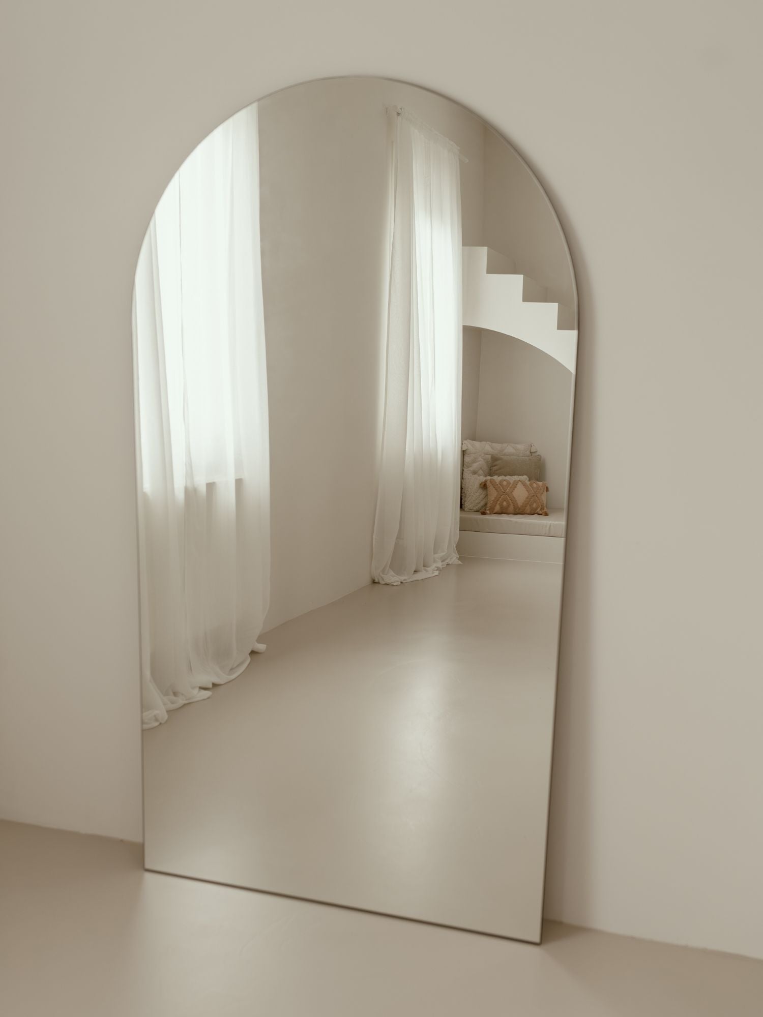 Duże Lustro Podłogowe Bezramowe 180x100