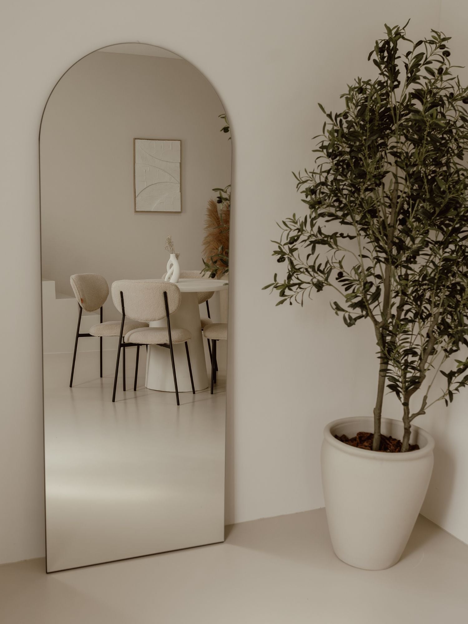 Lustro Podłogowe Bezramowe 180x70