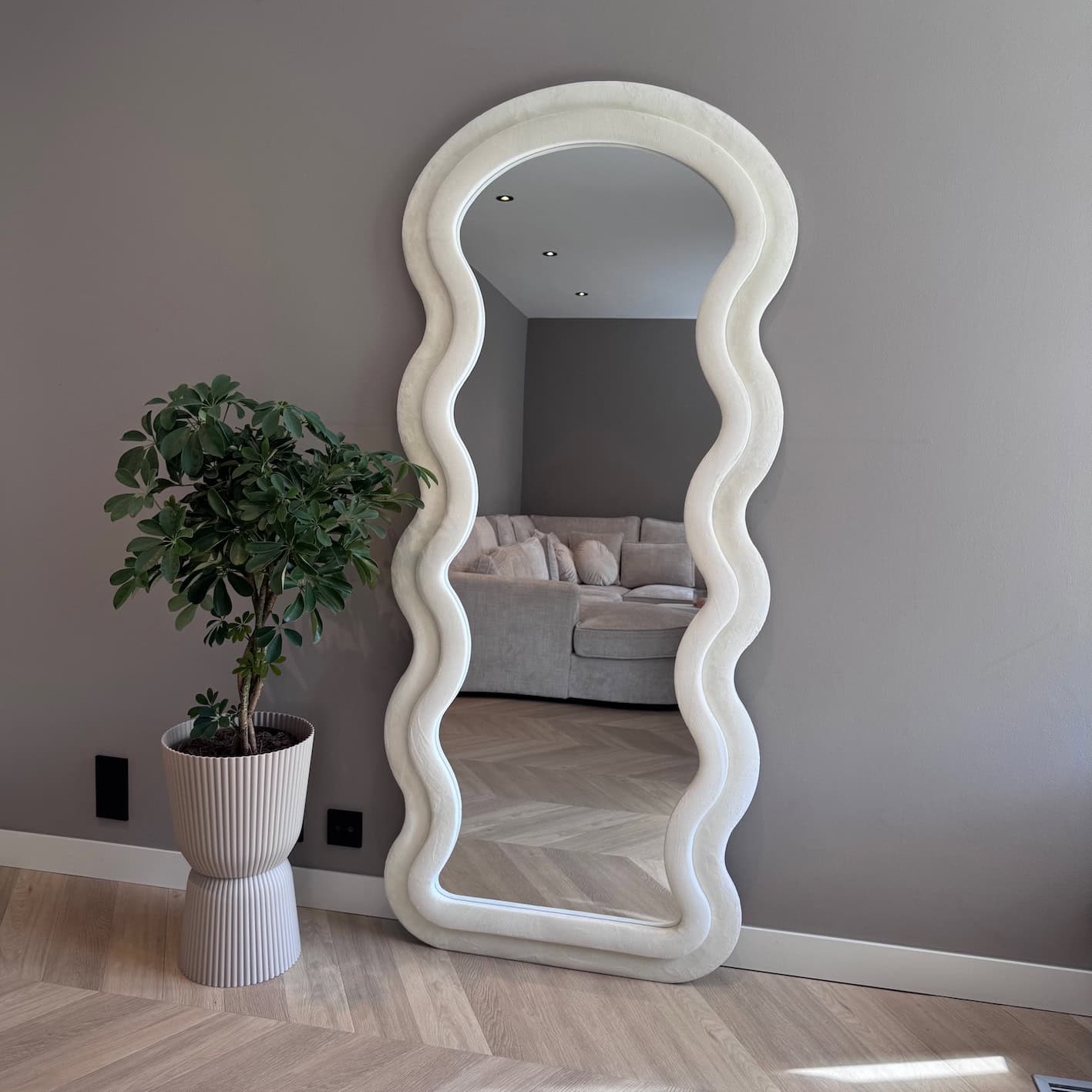 Lustro Faliste Off White